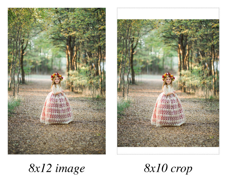Image © Michelle Kirkland Photography. Comparison of 3:2 and 5:4 photo ratios.